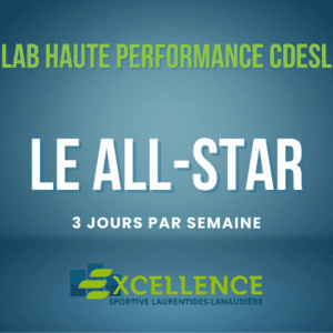 Le All-Star : 3 jours/semaine