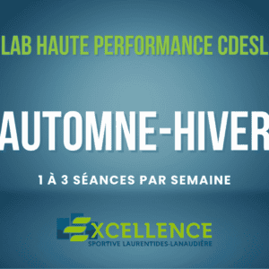 LAB Haute Performance CDESL - Automne-Hiver
